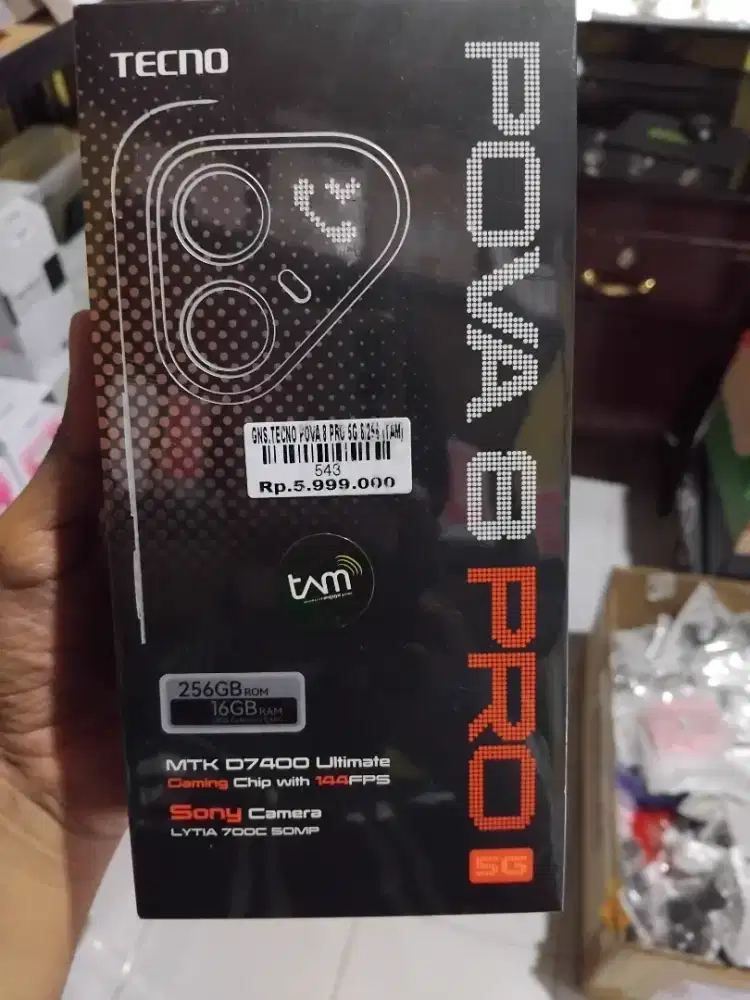 TECNO POVA 8 PRO 5G 8/256 ATLANTIS DAHSYAT