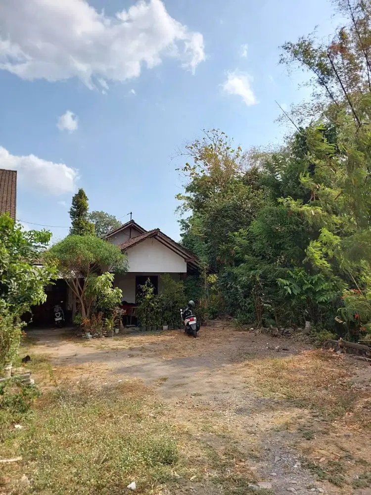 Tanah View Sungai Bonus Rumah dekat Jalan Kaliurang