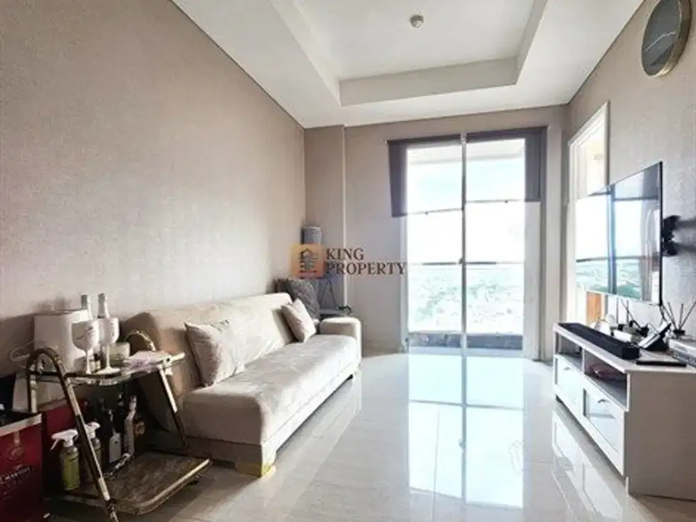 Ukuran 2BR Terluas Jual 2BR Furnished Bagus di Grand Madison Akses ke Mall Central Park, Taman Anggrek, Neo Soho, Tanjung Duren