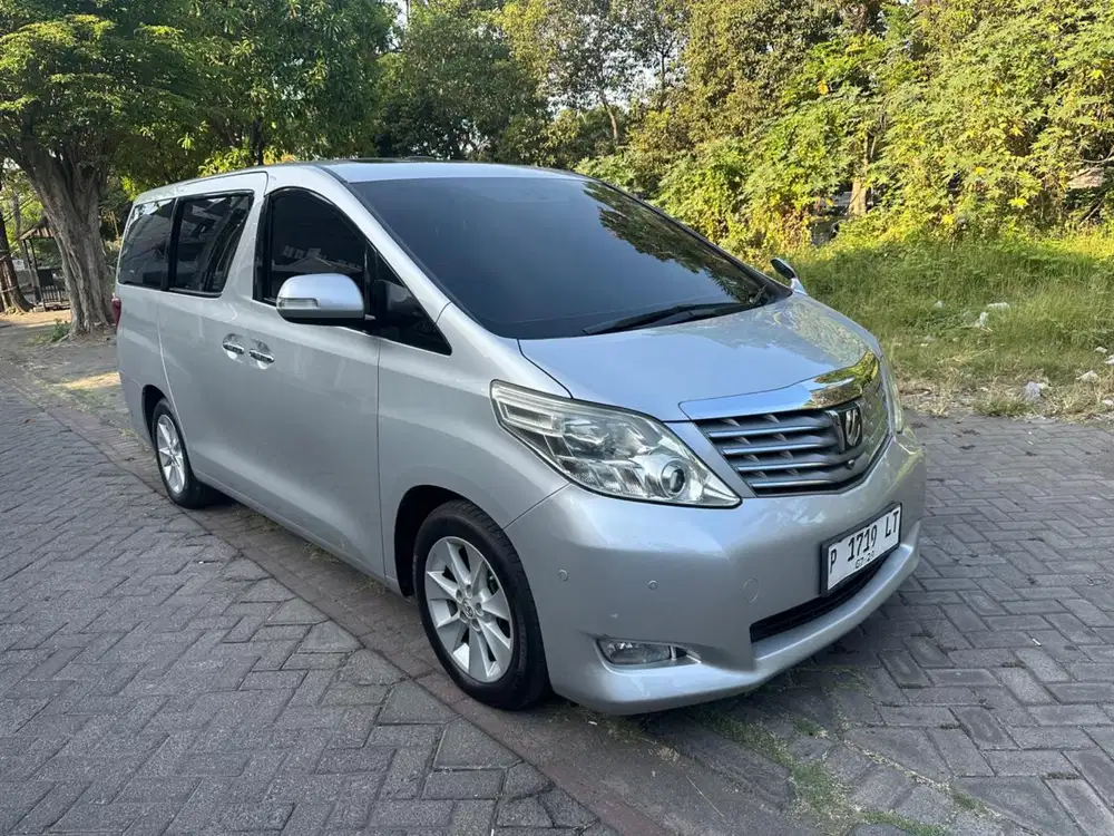 Toyota Alphard G 2.4 Premium Sound 2010 Record Full Original Low KM