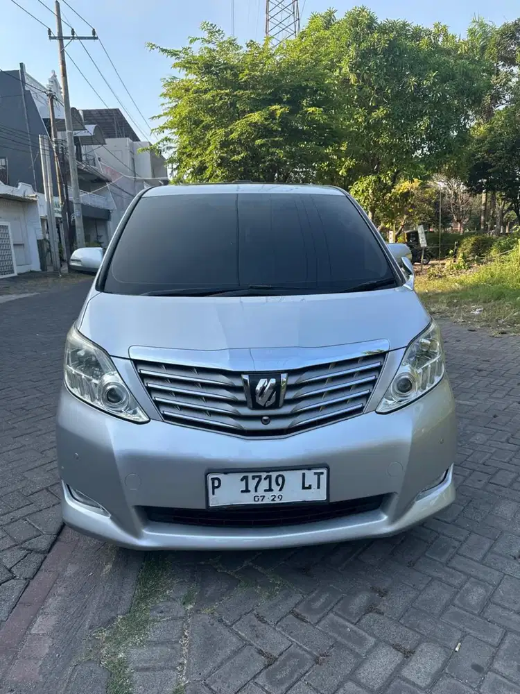 Toyota Alphard G 2.4 Premium Sound 2010 Record Full Original Low KM