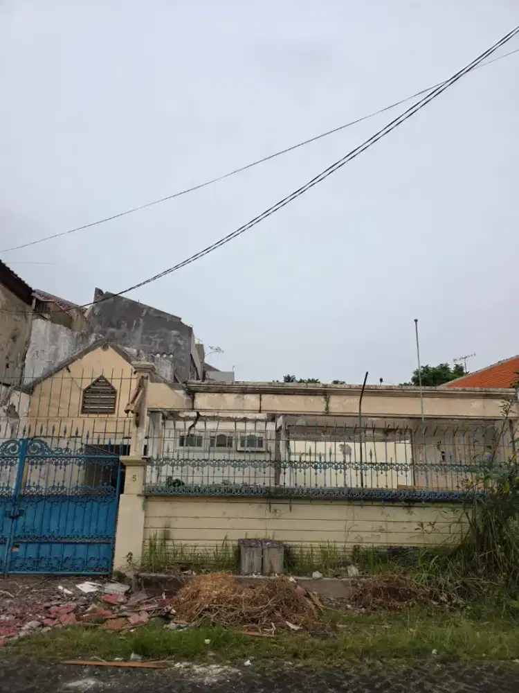 DIJUAL RUMAH HITUNG TANAH DI JL NGAGEL TAMA TENGAH ROW JALAN LEBAR
