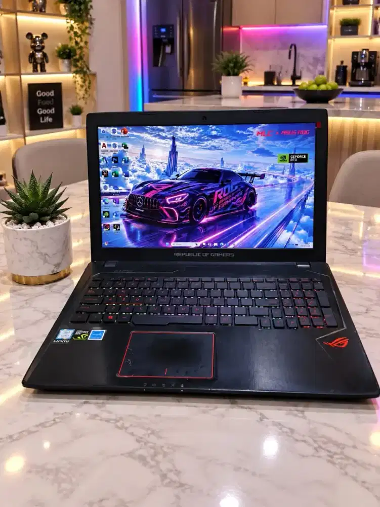 Laptop Gaming Asus ROG STRIX Core i7 SSD 512Gb NVIDIA GTX DUAL VGA
