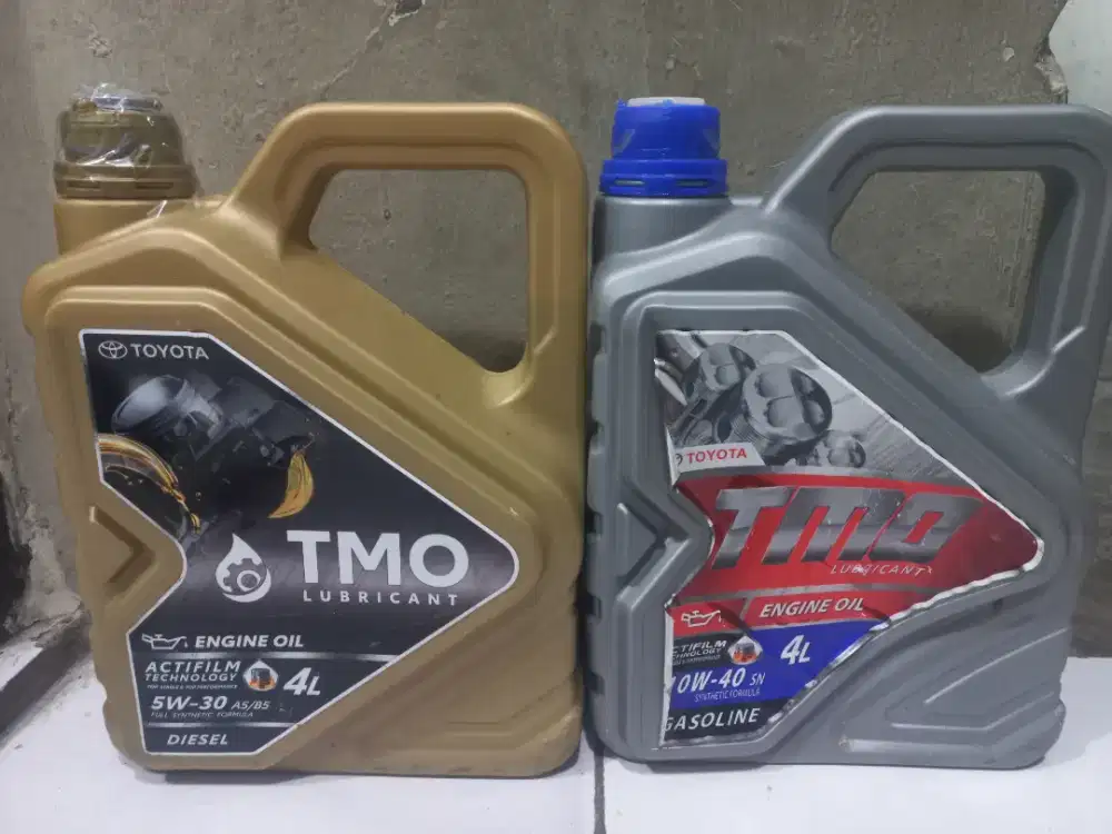 Jual Cepat Oli Mobil TMO 5W-30 Diesel 4L dan TMO 10-40 Gasoline 4L