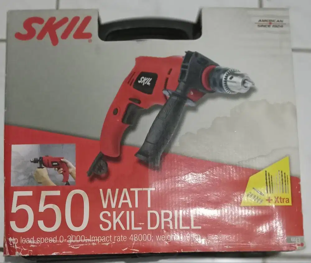Mesin BOR listrik SKIL produksi BOSCH