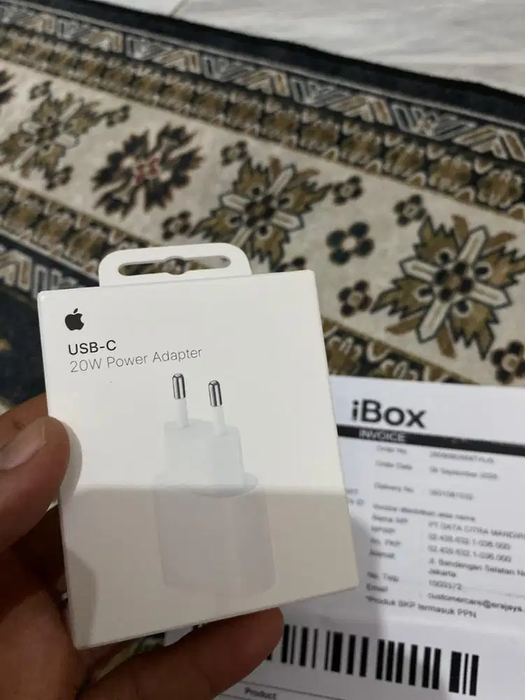 jual Adaptor charger Iphone 20w