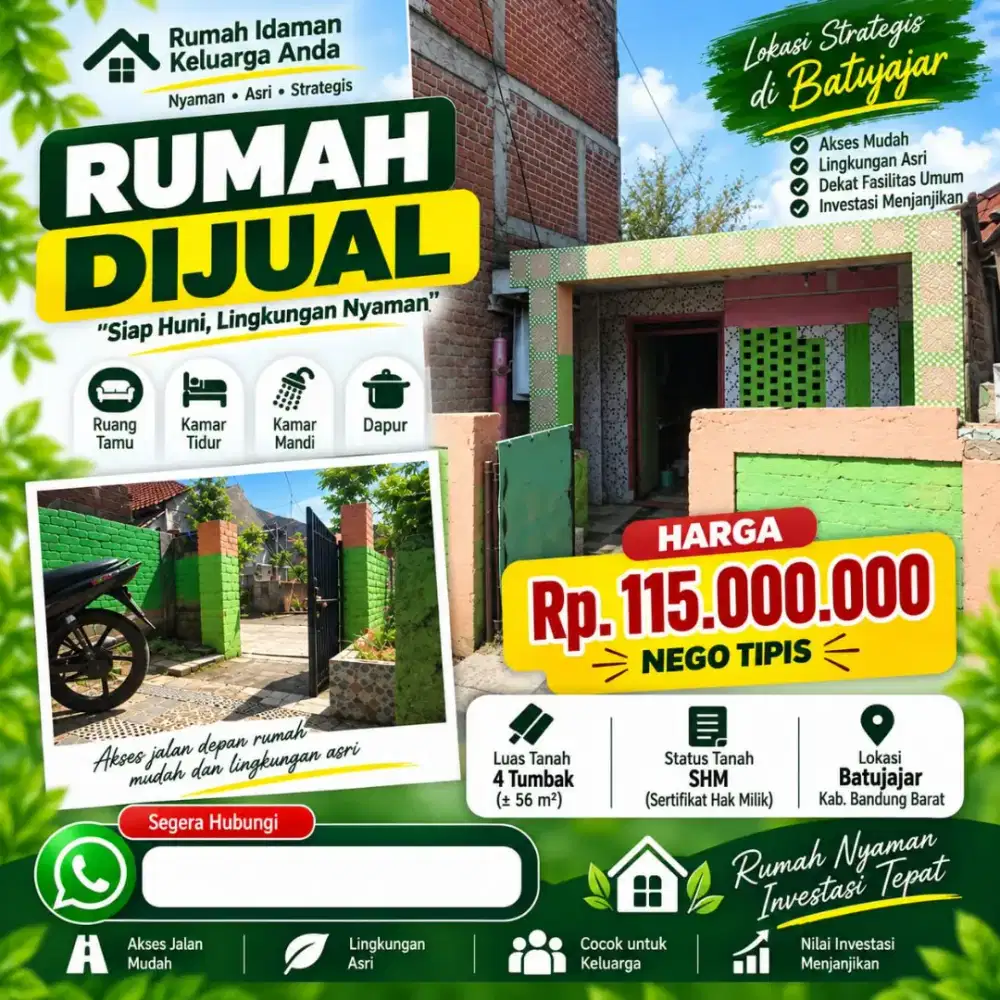 Rumah Siap Huni Murah
