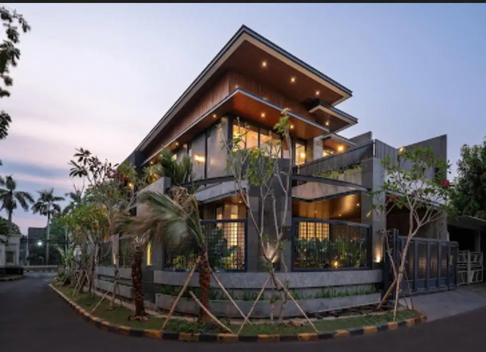 Dijual Rumah Mewah Semifurnished Di Banjar Wijaya Cipondoh Tangerang