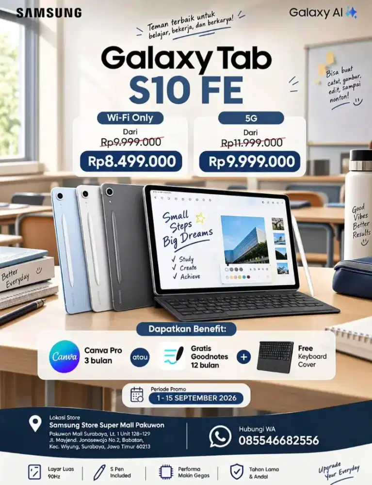 samsung galaxy tab S10FE