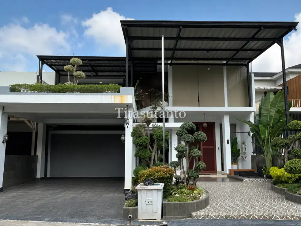 Dijual rumah mewah full furnished cluster Orchard Park Citragrand City