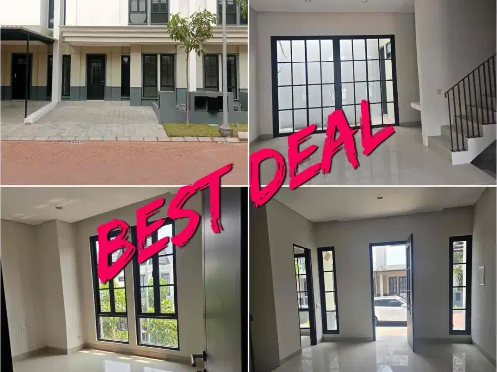 BEST DEAL - Rumah Dian Istana White House siap huni - baru gress
