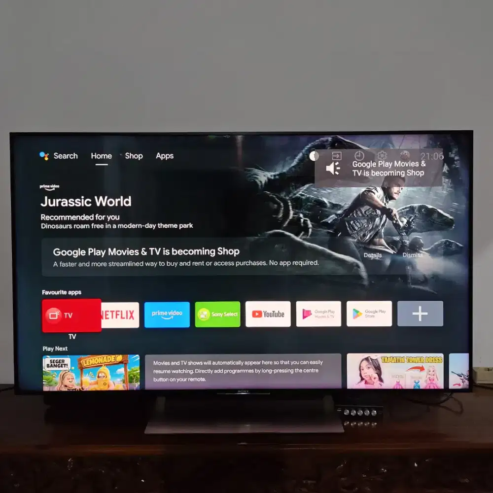 TV 55 inchi Android Sony Bravia
