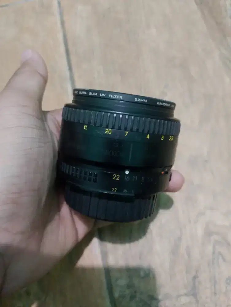 Lens Nikon 50mm 1.8 AFS
