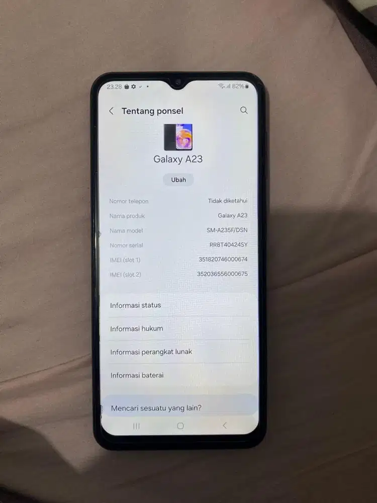 samsung a23 4G ram 6/128
