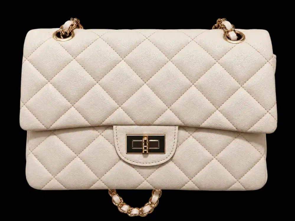 Chanel 2.55 Reissue Flap Bag White