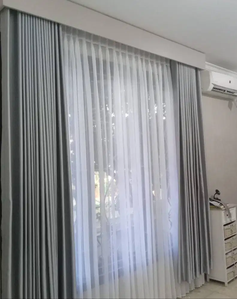 Jasa Pasang Gorden, Wallpaper, Wallpanel, Plafon PVC, Vinyl, Wallboard