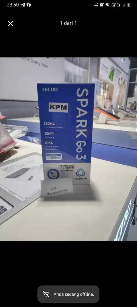 TECNO SPARK GO 3 4/64 | ATLANTIS DAHSYAT