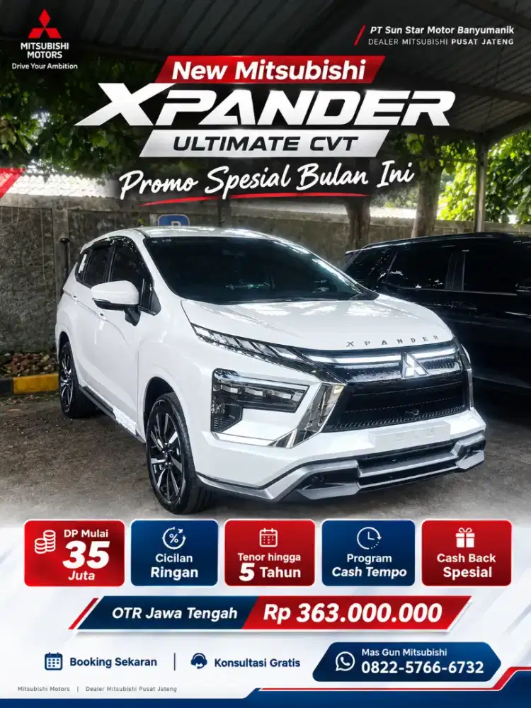 MITSUBISHI NEW XPANDER ULTIMATE CVT