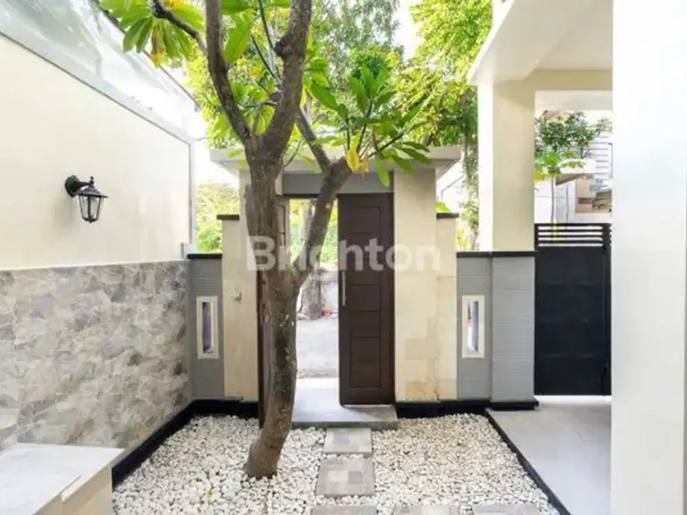 Rumah sewa Modern minimlais 75jt/th 2kt 2km - imam bonjol denpasar - dekat ke trans studio mall