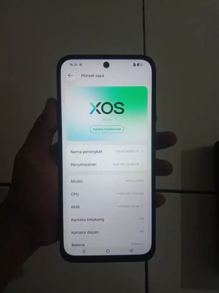 Infinix Smart 20 4+4/64 Nominus Muluss Fullshet