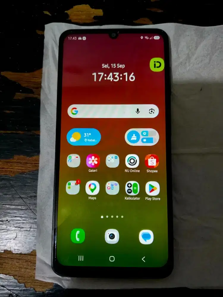 Samsung a07 6/128 fullset