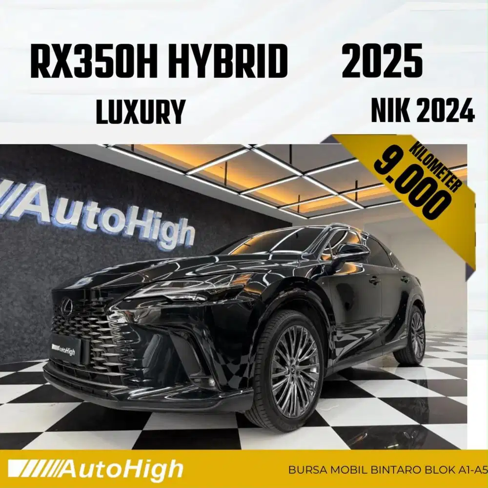 DP10% [Km9.000] RX350h Hybrid 2024 Black / RX350 Reg 2023 #AUTOHIGH