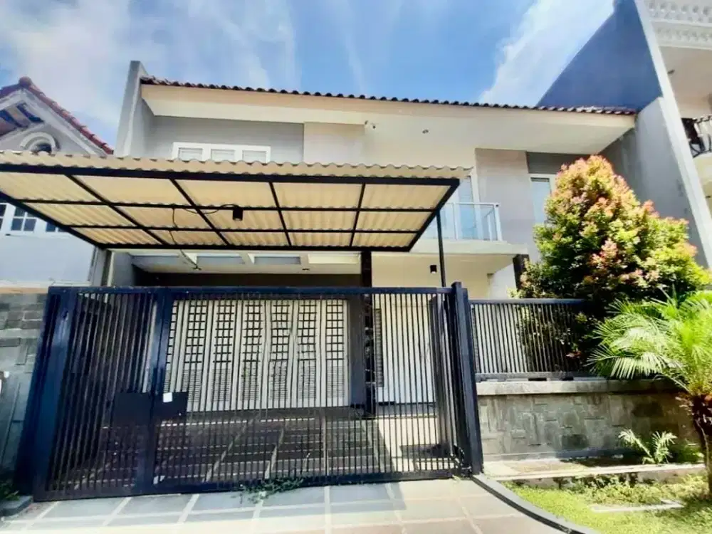 DIJUAL RUMAH VILA VALENSIA PAKUWON MALL 4KT 2LT SEMI FURNISH