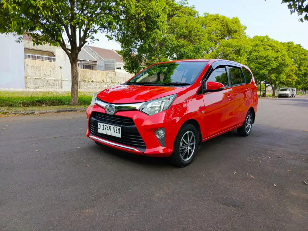Calya G 1.2 matic 2018 merah merona
