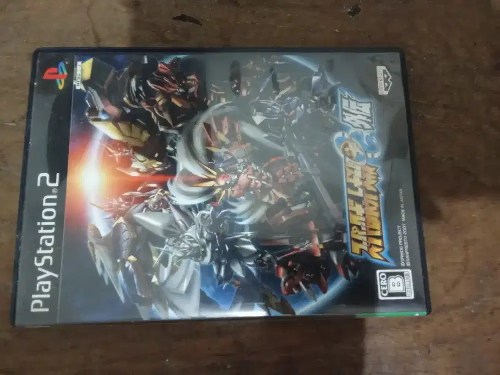 Kaset Original Ps2 Super Robot Taisen OG