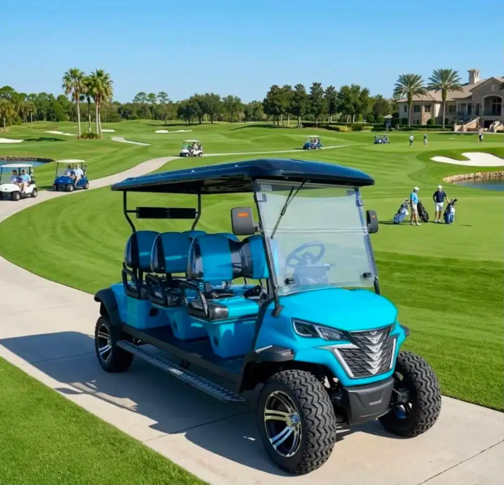 Golf car baru bergaransi model lift kitt