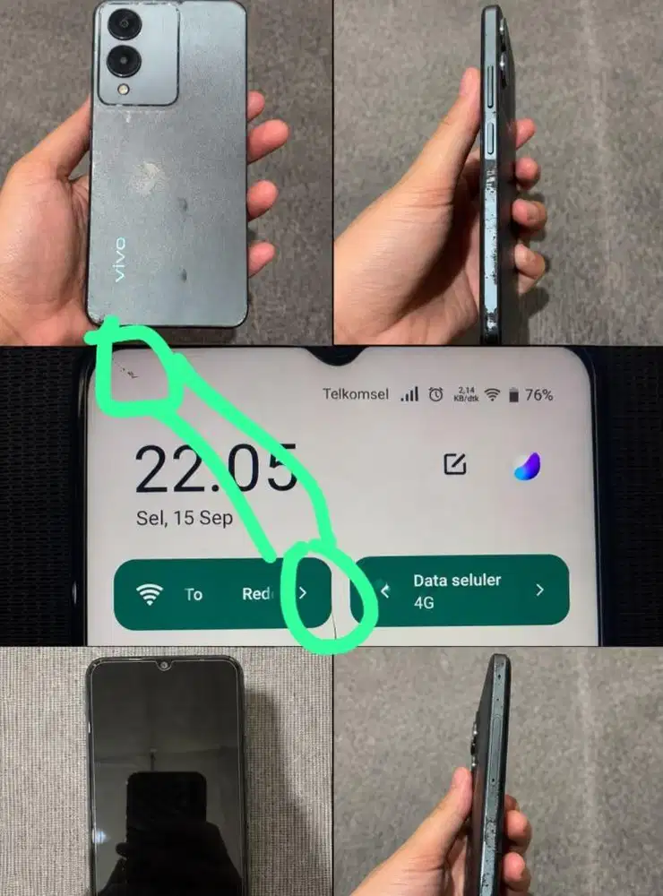 HP SECOND VIVO Y17S