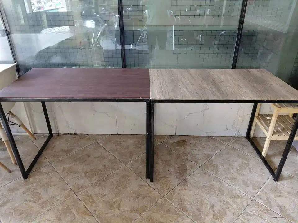 meja komputer meja belajar meja makan serbaguna kaki besi