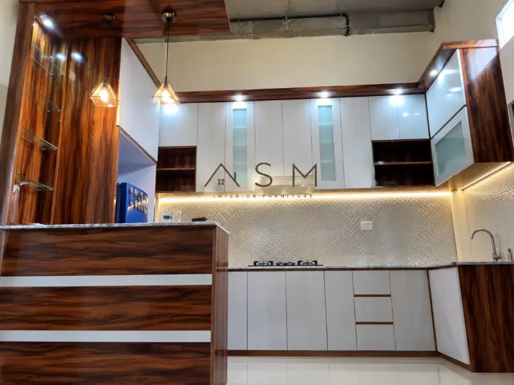 Furniture HPL , Kitchenset , Lemari Pakaian , Backdrop TV , Meja DLL