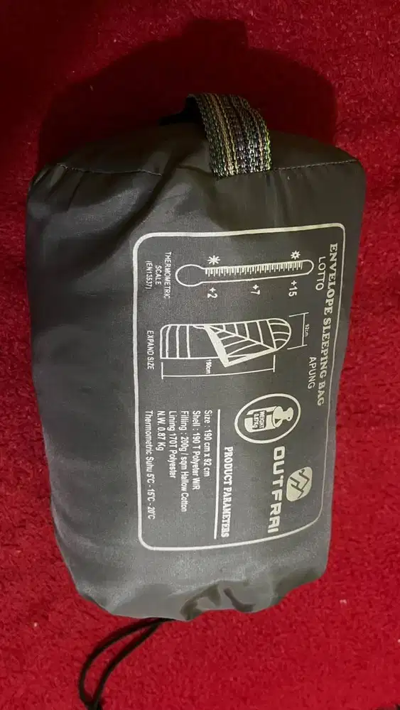 Sleeping bag Gunung SB Polar Bantal Outdoor Sleeping Bag Kantong Tidur