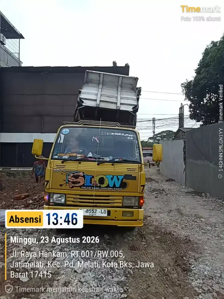 Jasa angkutan puing/tanah  & sampah proyek DLL