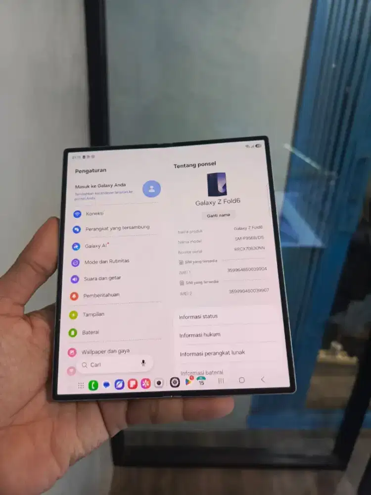 SAMSUNG Z FOLD 6 5G RAM 12/1 TB ORIGINAL