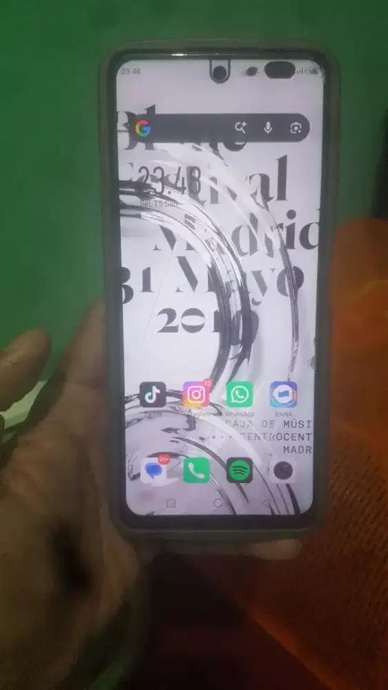 Infinix note 10 normal lengkap dus
