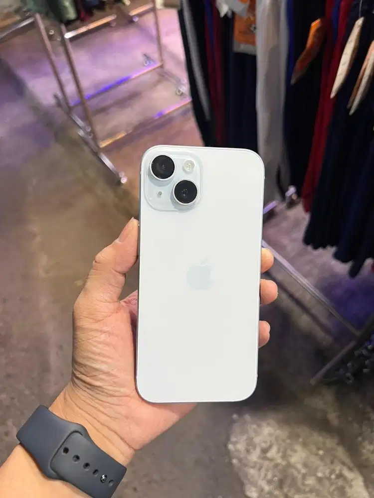 IPHONE 15 128GB RESMI IBOX FULL BH 86% NO MINUS