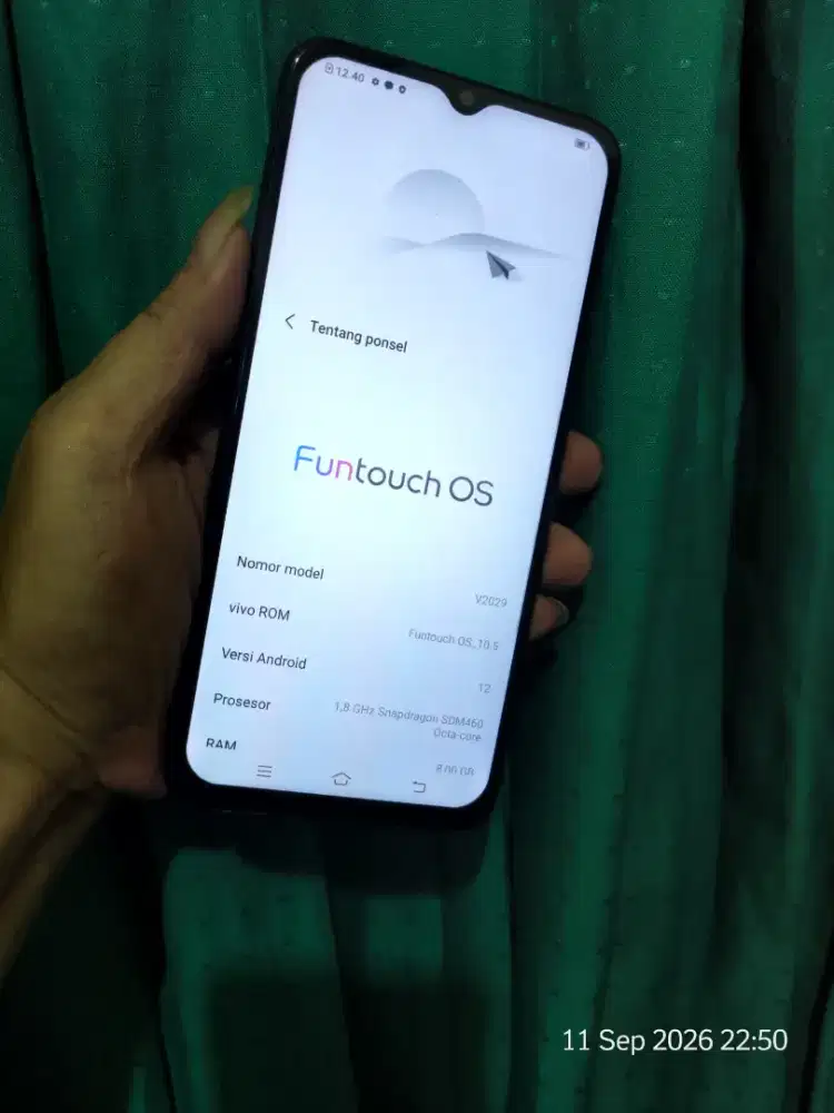 Vivo y20s Ram 8/128