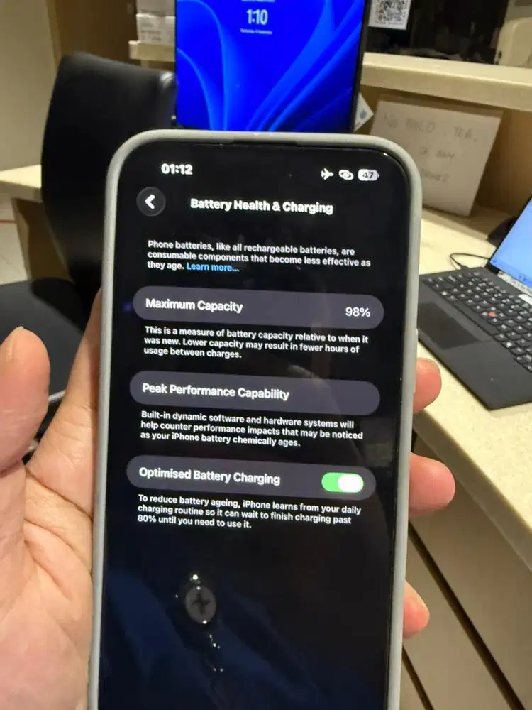 Iphone 14 pro max 1TB purple fullset BH 100%