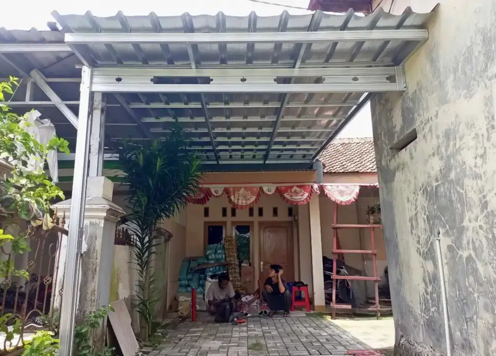 Jasa pasang kanopi baja ringan
