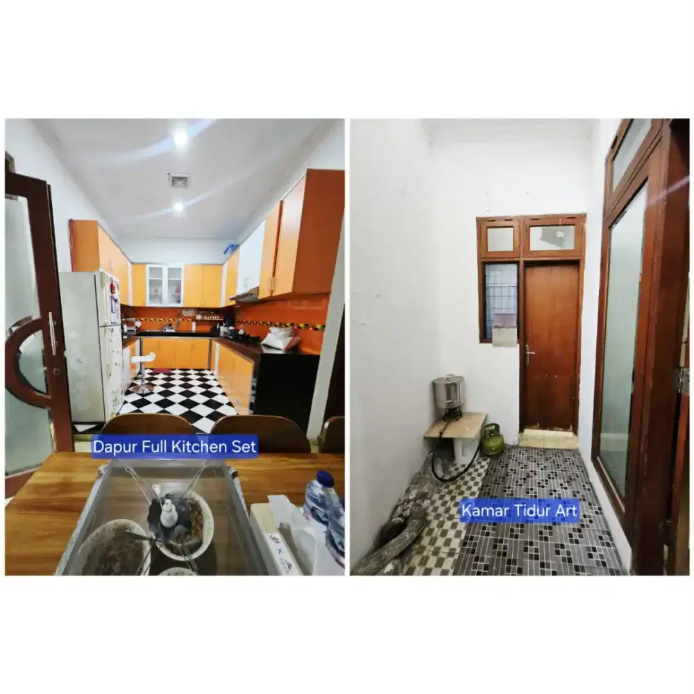 Rumah semi furnished kawasan nyaman