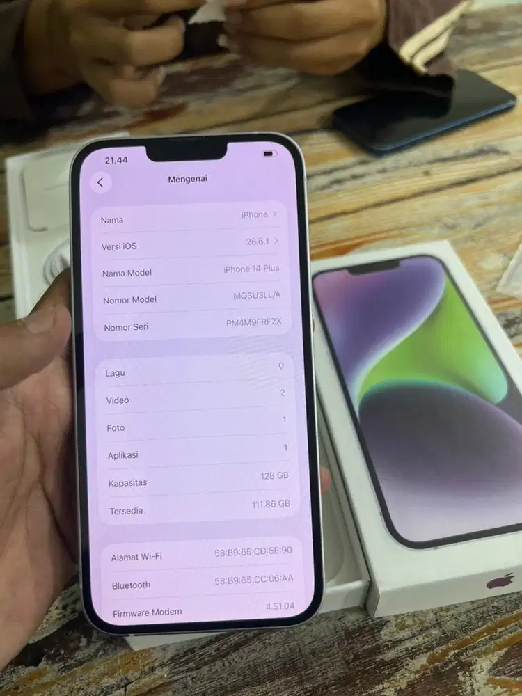 iPhone 14 Plus 128 Inter All Operator