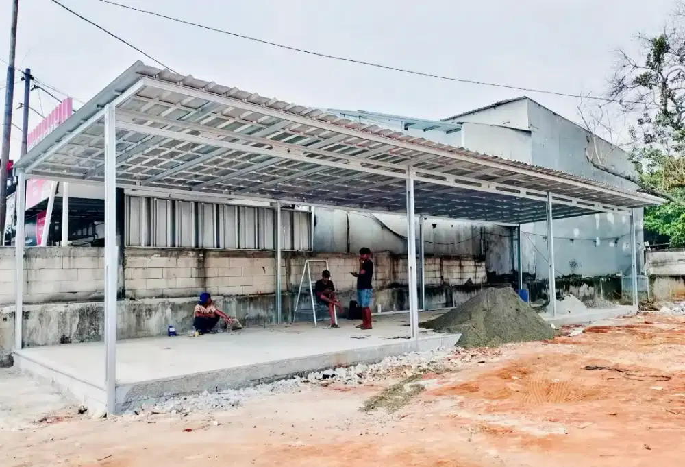 Jasa pasang kanopi baja ringan