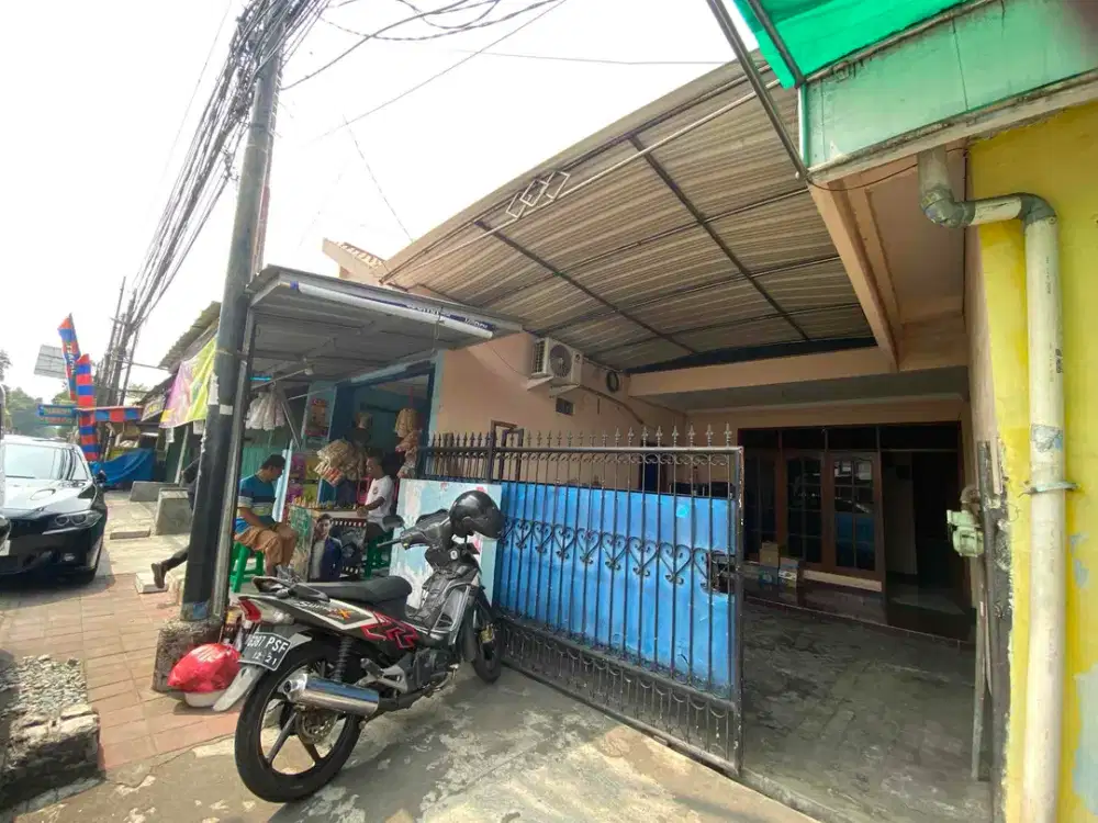 Jual Rumah berikut toko di area zona komersial Malaka Jaya Duren Sawit, Luas Tanah 192M2, SHM, Rp 3.5M Nego Sampai Jadi