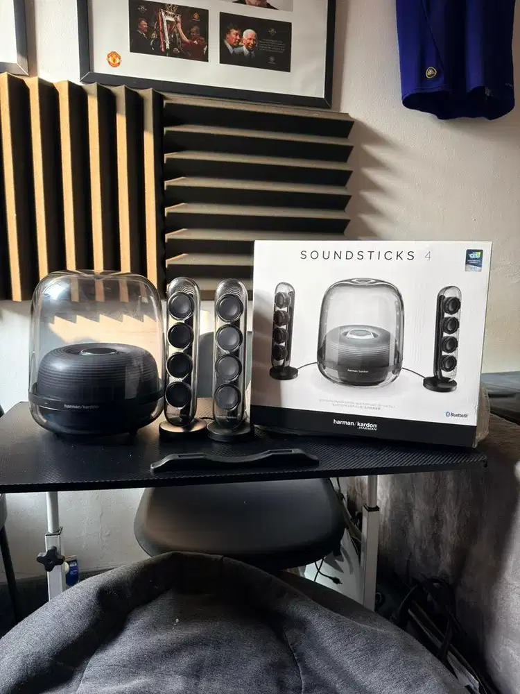 Harman Kardon Soundsticks 4 Black - Jarang Pakai (garansi on)