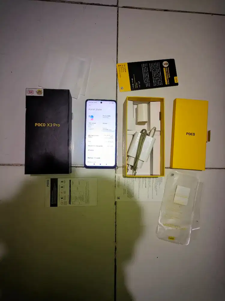 Poco X3 Pro 6/128GB Phantom Black (BACA DESKRIPSI SEBELUM BERTANYA!!)