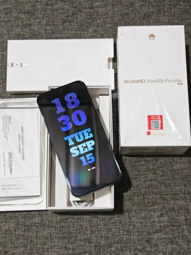Huawei Pura 90s Pro Max 12/512 Mulus Fullset Ori Garansi Aktif