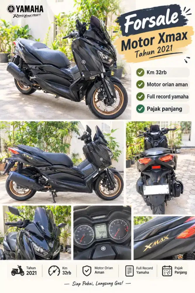 Dijual motor Yamaha X-Max