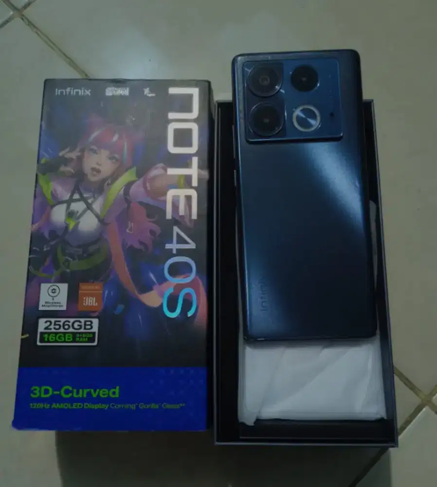 Infinix not40s Ram 8/256